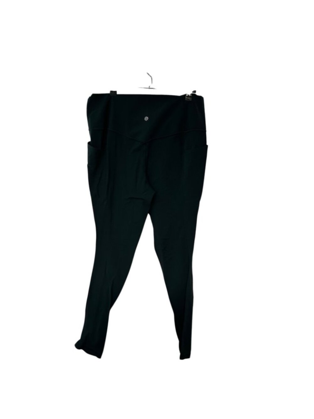 Athleta Leggings Salutation Stash Pocket 7/8 Tight Green Pockets Size XL Tall - Picture 6 of 7